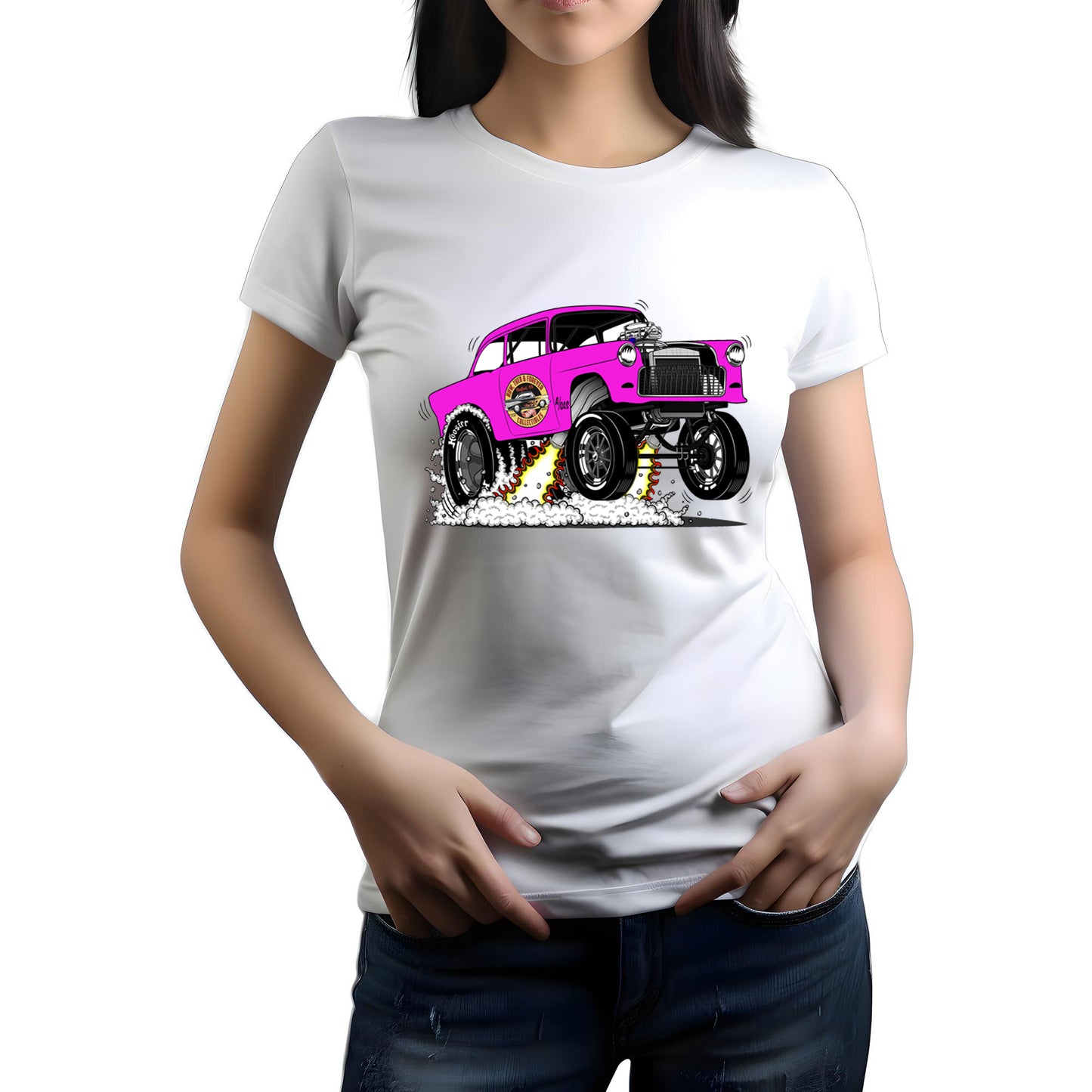 Ladies Pink NTF Gasser